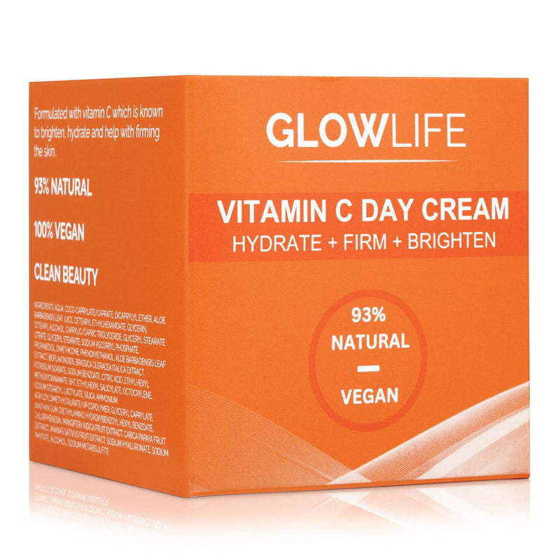 Glowlife Vitamin C Day Cream With UVA + UVB Filters - 50ml