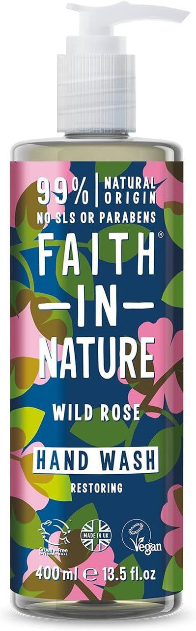 Faith in Nature Wild Rose Hand Wash - 400ml