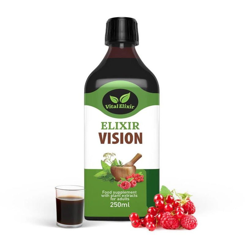 Vital Elixir Vision Herbal Supplement - 250ml