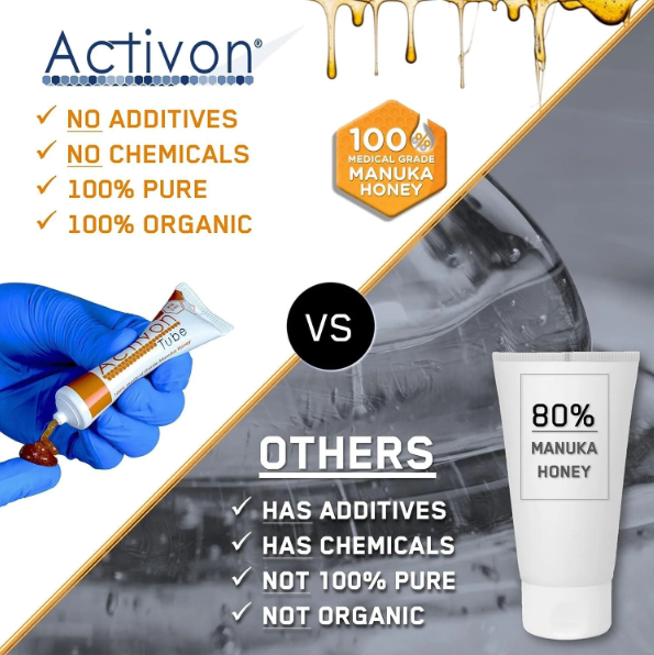Activon Medical Grade Manuka Honey (25g) - Sterile Wound Care Gel
