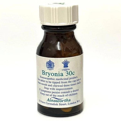 Ainsworths Bryonia 30C Single Counter Remedy - 120 Tabs