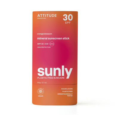 Attitude Sunly Orange Blossom SPF 30 Sunscreen Stick - 60g