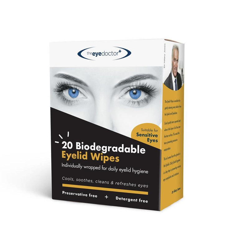 The Eye Doctor Eyelid Wipes - 20 Wipes