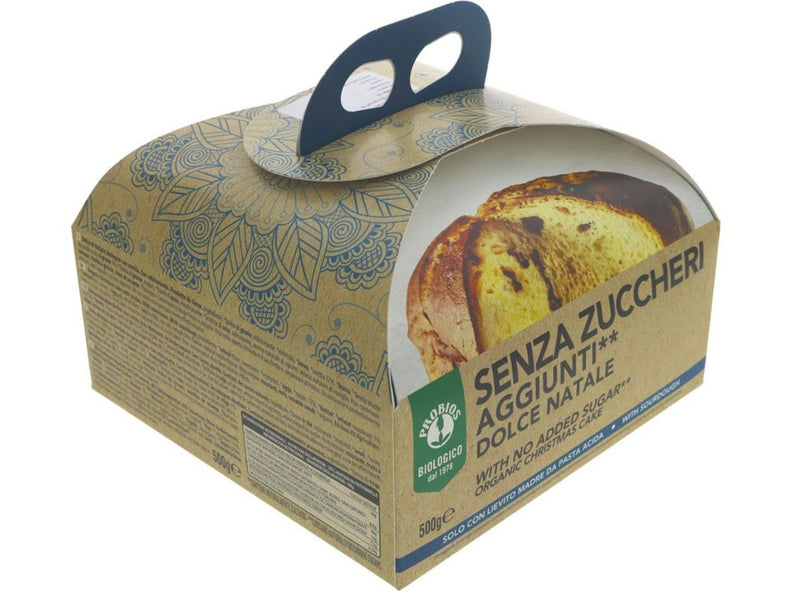Probios Organic Panettone No Added Sugar - 500g