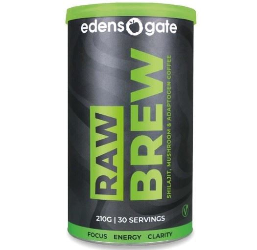 Edens Gate Rawbrew Shilajit Mushroom Coffee 210g