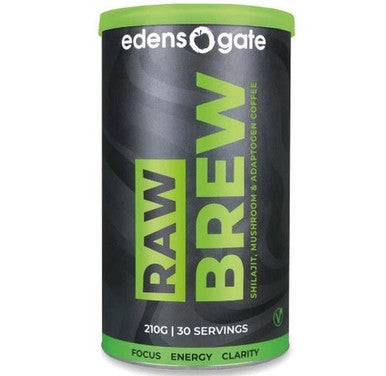 Edens Gate Rawbrew Shilajit Mushroom Coffee 210g