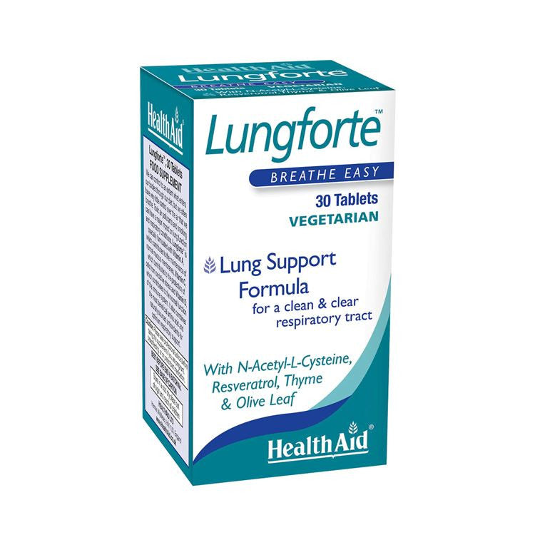 HealthAid LungForte - 30 Tablets