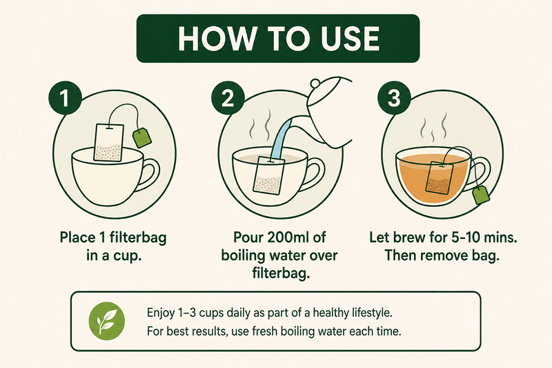 Floradix Herbal Tea Bags - Hawthorn - 15 Bags