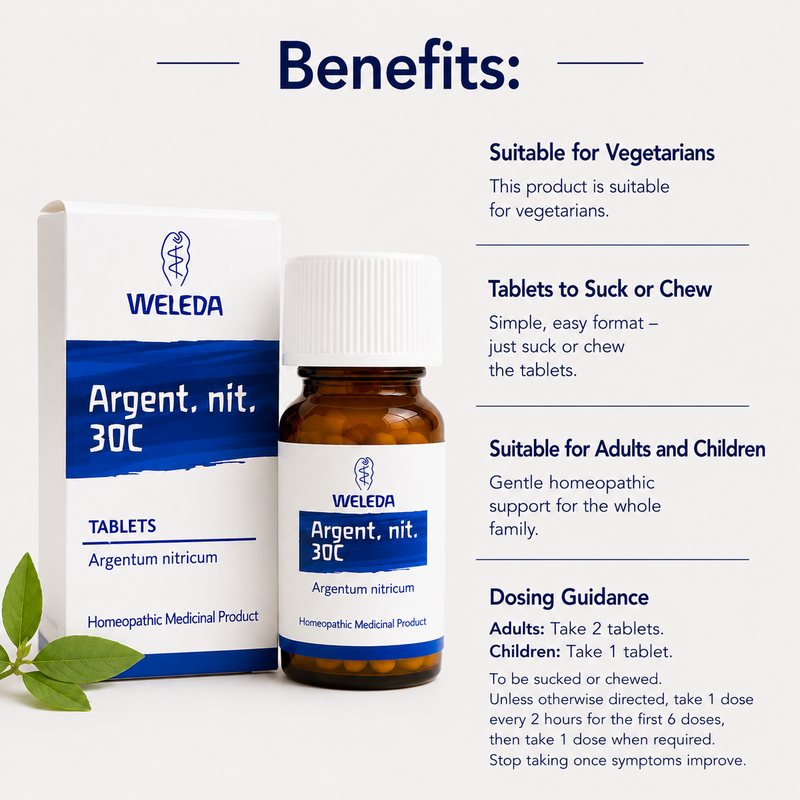 Weleda Arsen Alb 30C - 125 Tablets