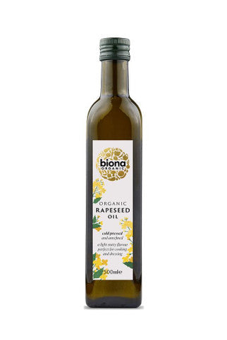 Biona Organic Cold Pressed Rapeseed Oil - 500ml