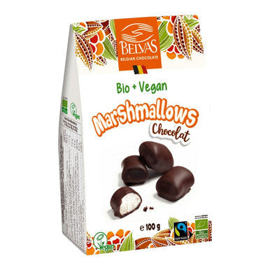 Belvas Vegan Chocolate Marshmallows Bio - 100g