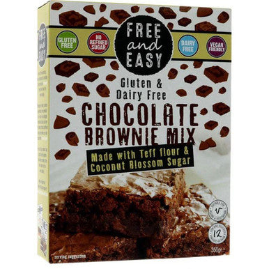 Free & Easy Chocolate Brownie Mix - 350g