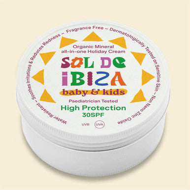 Sol de Ibiza Baby & Kids Organic Mineral All-in-One Holiday Cream - 100g