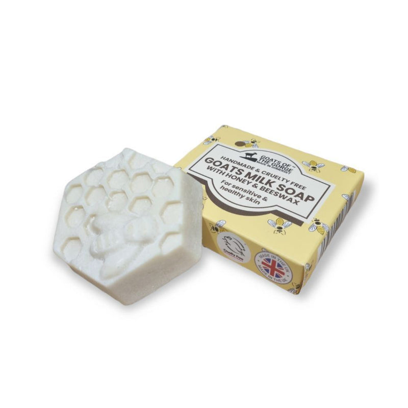 Goats of the Gorge Goats Milk Soap Bar Honey & Beeswax - 70g