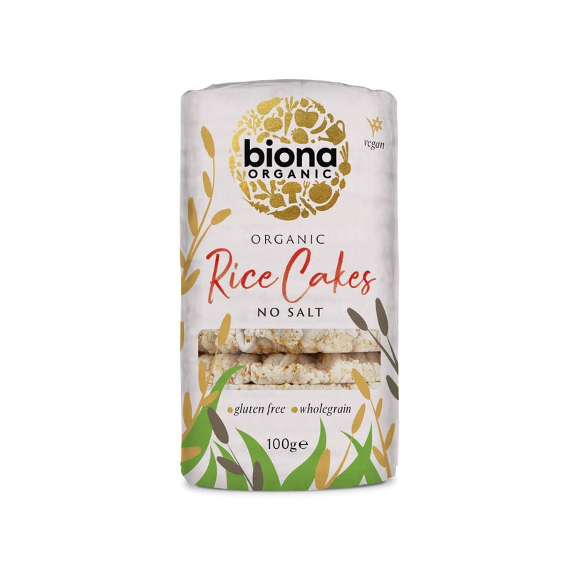 Biona Organic Rice Cakes No Salt - 100g