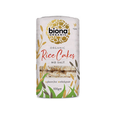 Biona Organic Rice Cakes No Salt - 100g