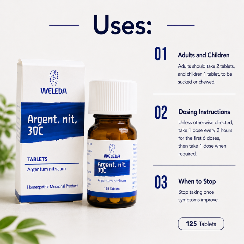 Weleda Arsen Alb 30C - 125 Tablets