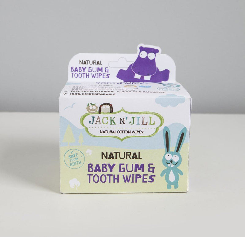 Jack N Jill Natural Baby Gum & Tooth Wipes - 25 Wipes