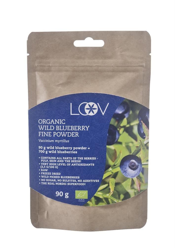 Loov Organic Wild Blueberry Powder - 90g