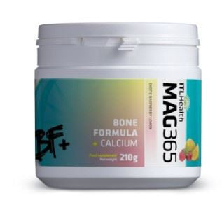 Mag365 Magnesium Supplement Calcium Raspberry Lemon - 210g