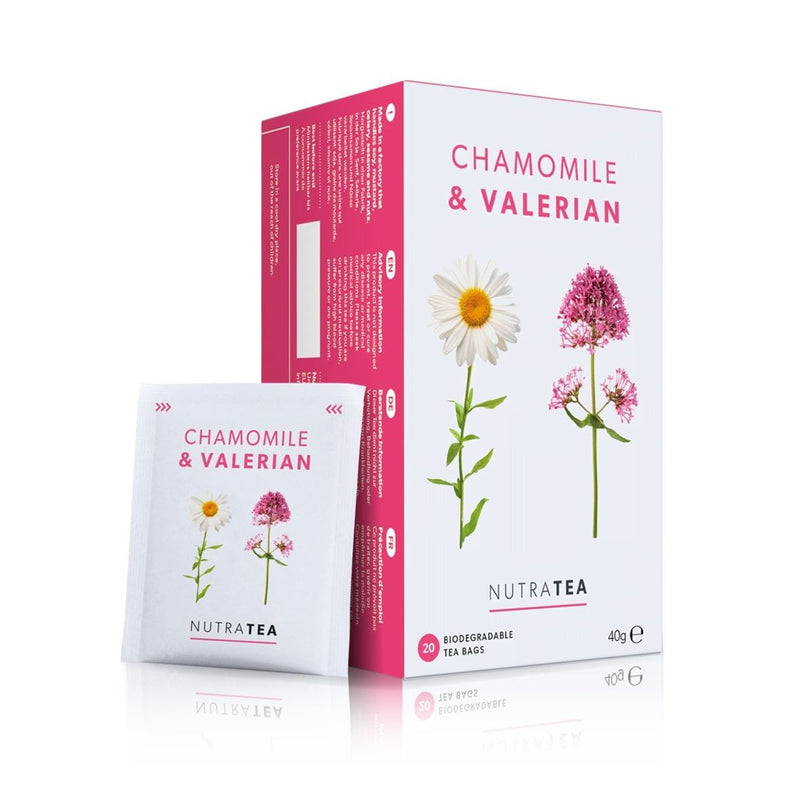 NutraTea Chamomile & Valerian - 20 Tea Bags