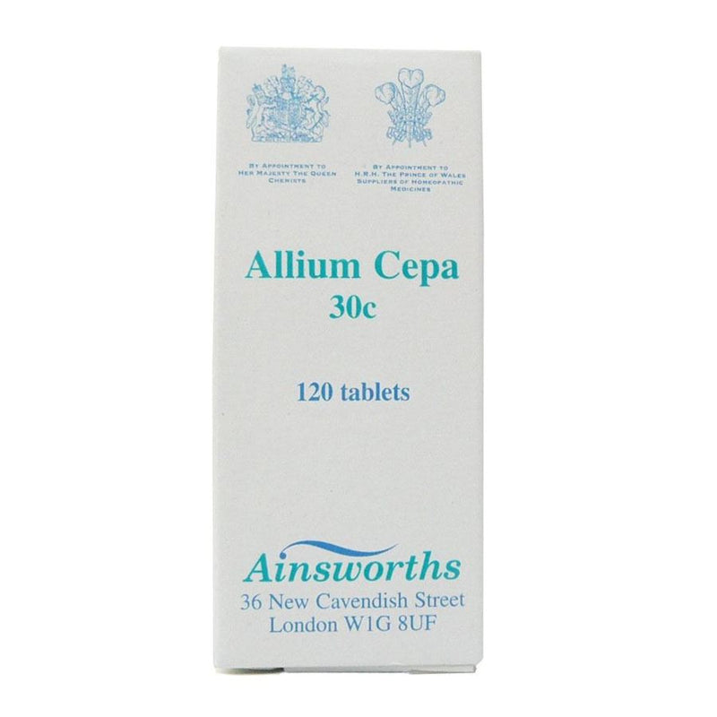 Ainsworths Allium Cepa 30C Single Counter Remedy - 120 Tabs
