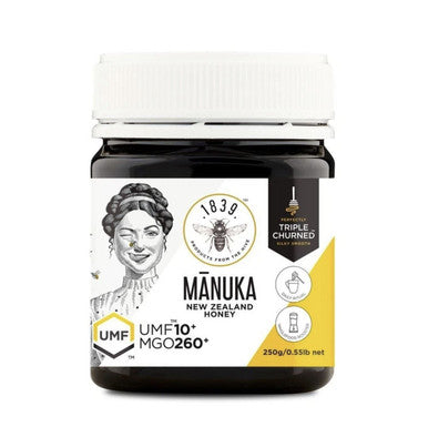 1839 UMF 10+ Manuka Honey - 250g