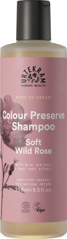 Urtekram Soft Wild Rose Shampoo (Coloured Hair) - 250ml