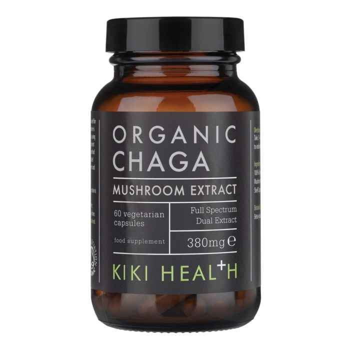 KIKI Health Organic Chaga - 60 Vegicaps