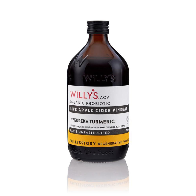 Willys No.2 Eureka Turmeric Live ACV Organic Probiotic - 500ml