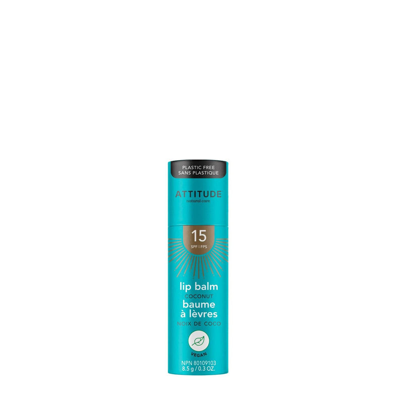 Attitude SPF15 Coconut Lip Balm - 8.5g