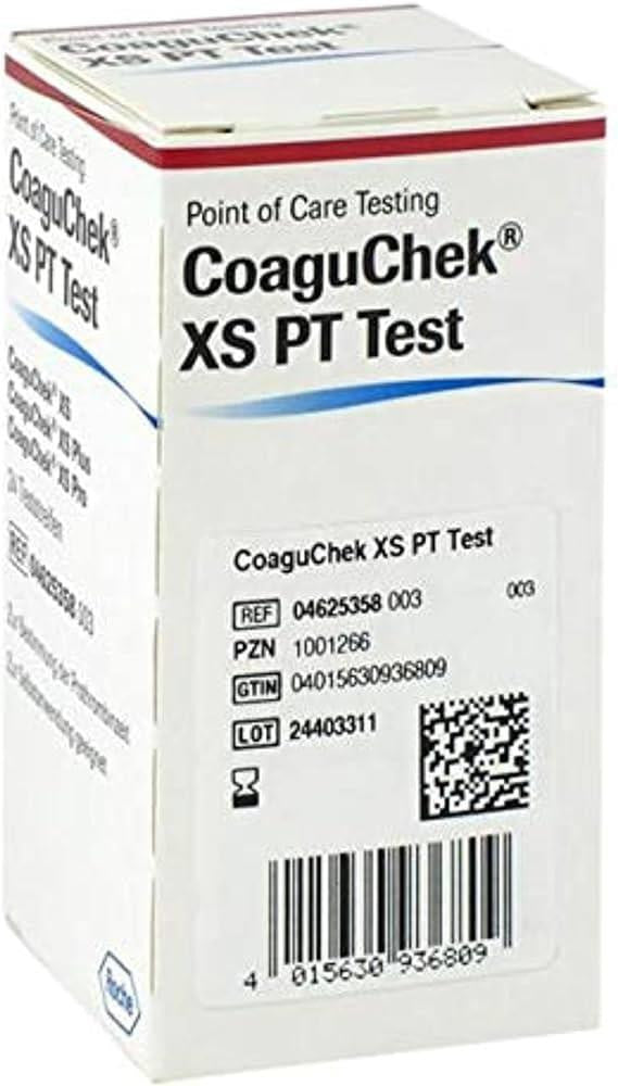 Coaguchek XS PT Test - 24 Tests Strips