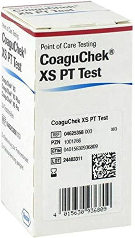 Coaguchek XS PT Test - 24 Tests Strips