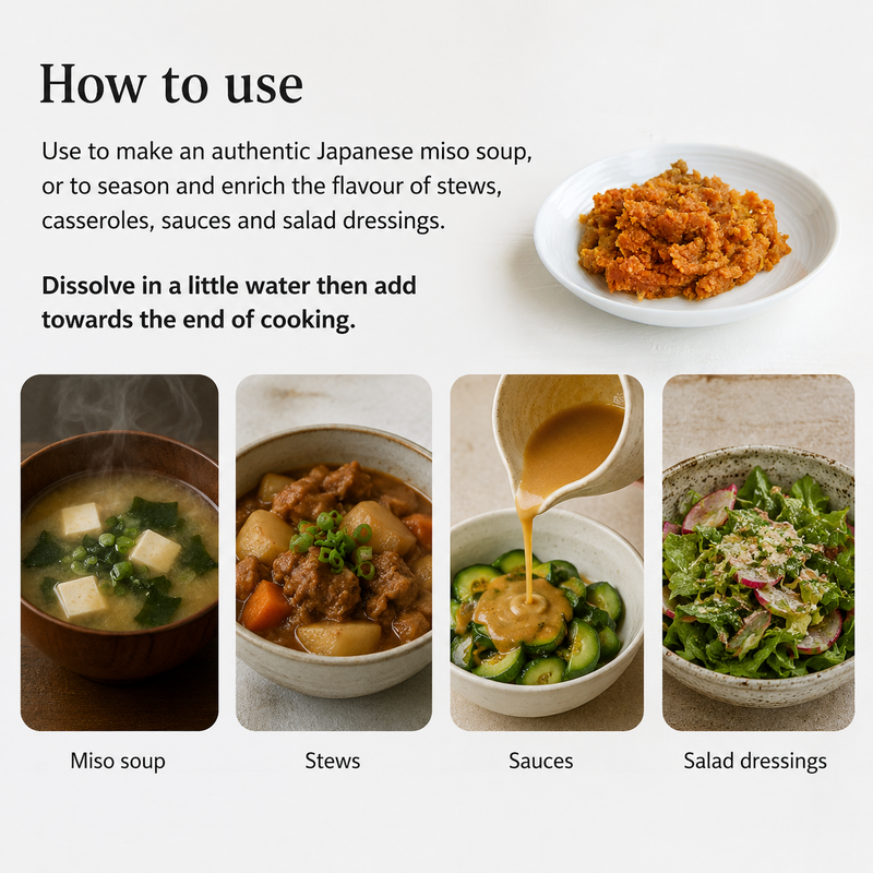 Clearspring Organic Japanese White Miso Jar (Unpasteurised) - 270g
