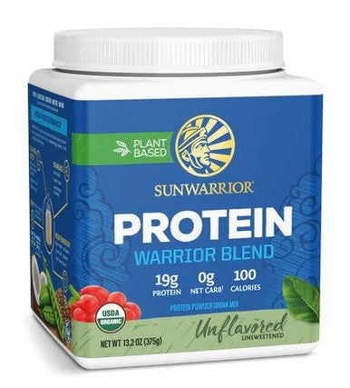 SunWarrior Protein Warrior Blend Unflavoured - 375g