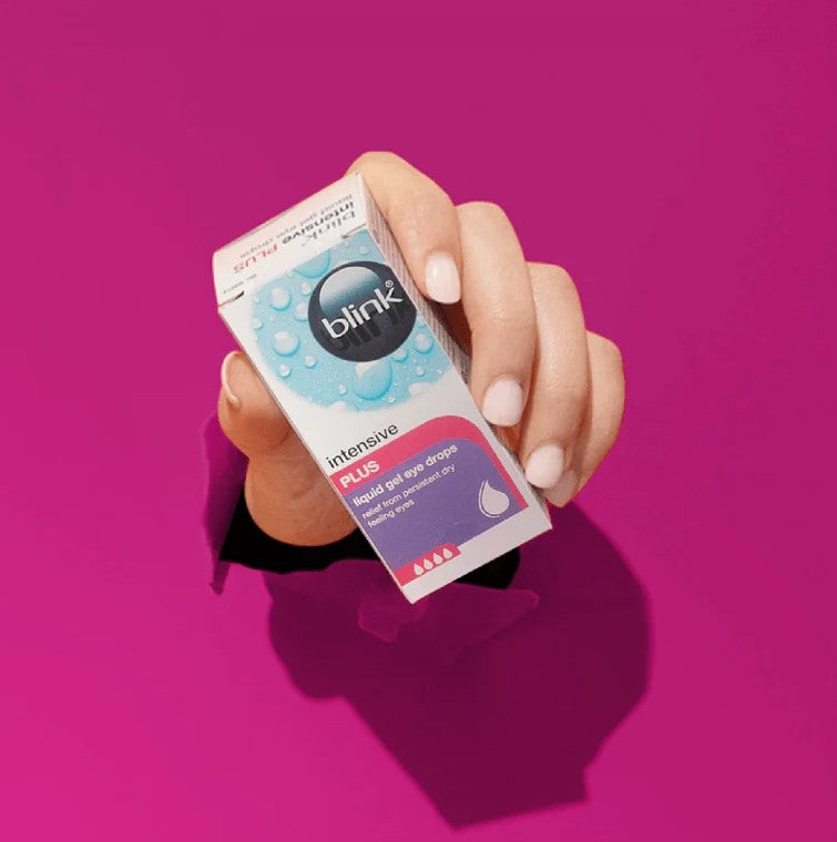 Blink Intensive Plus Liquid Gel Eye Drops - 10ml