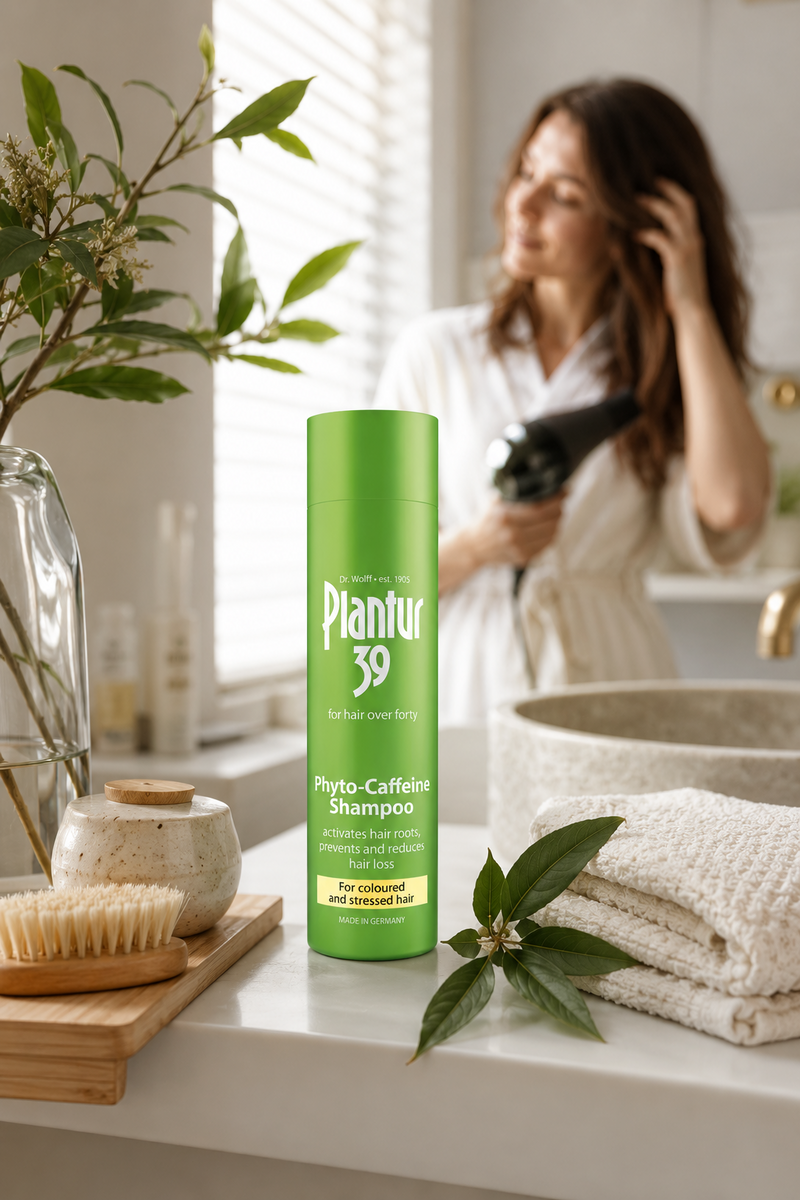 Plantur 39 Caffeine Shampoo For Coloured & Stressed Hair - 250ml