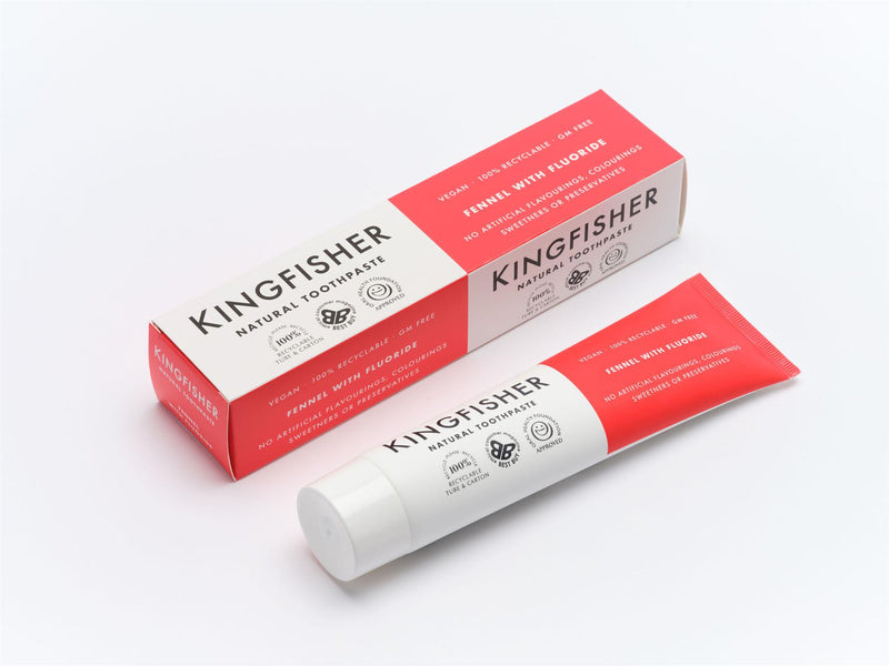 Kingfisher Toothpaste Fennel with Fluoride – 100ml