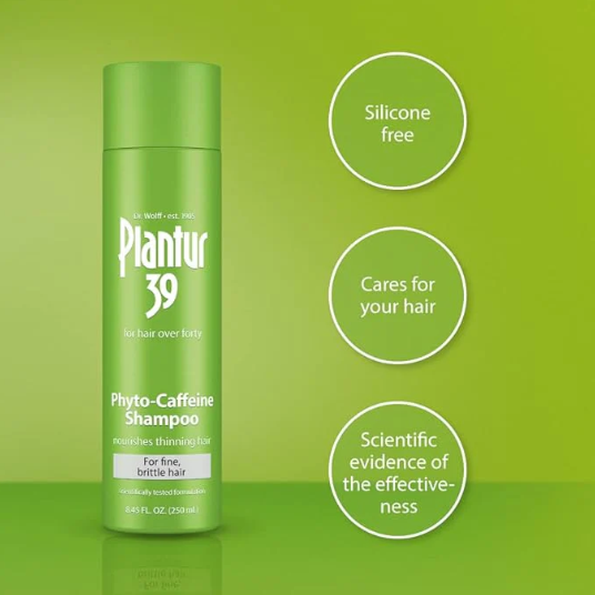 Plantur 39 Phyto-Caffeine Shampoo For Fine, Brittle Hair - 250ml