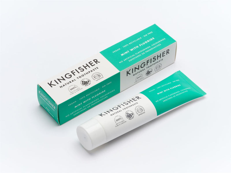 Kingfisher Mint Toothpaste with Fluoride - 100ml
