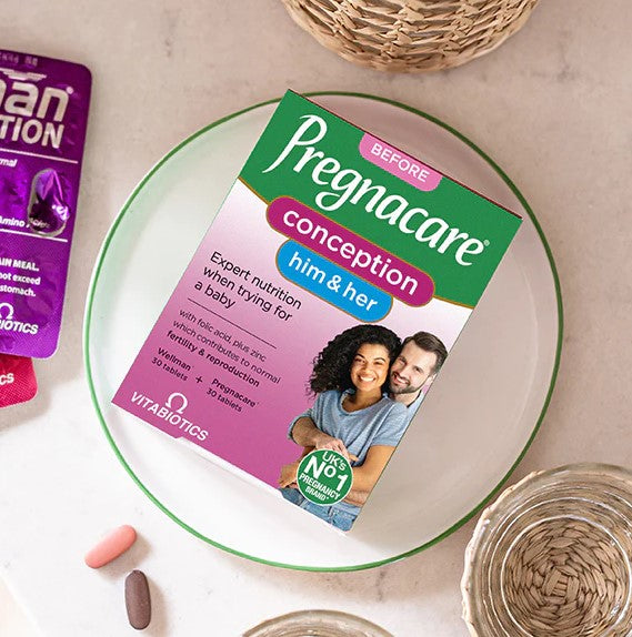 Vitabiotics Pregnacare His & Her Conception - 60 Tablets