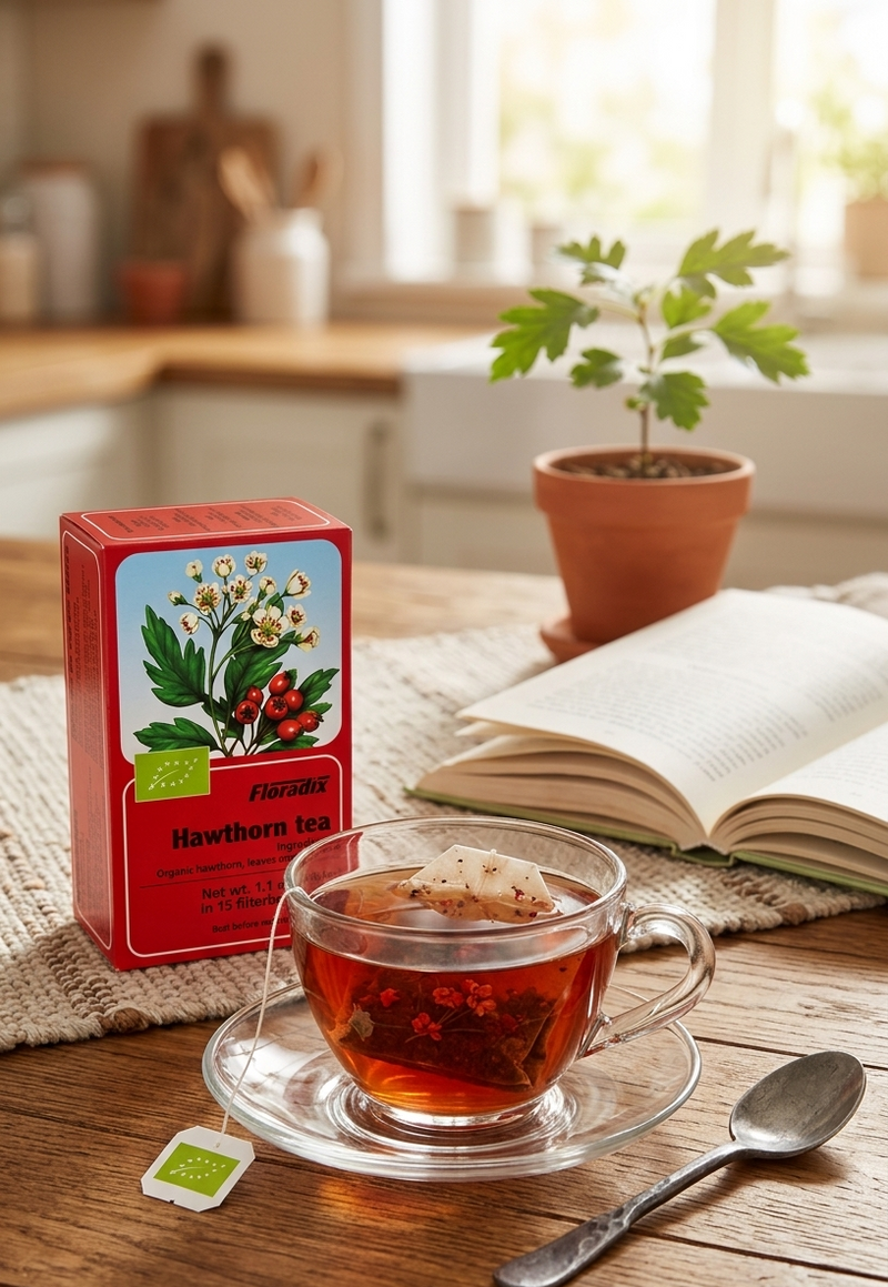 Floradix Herbal Tea Bags - Hawthorn - 15 Bags