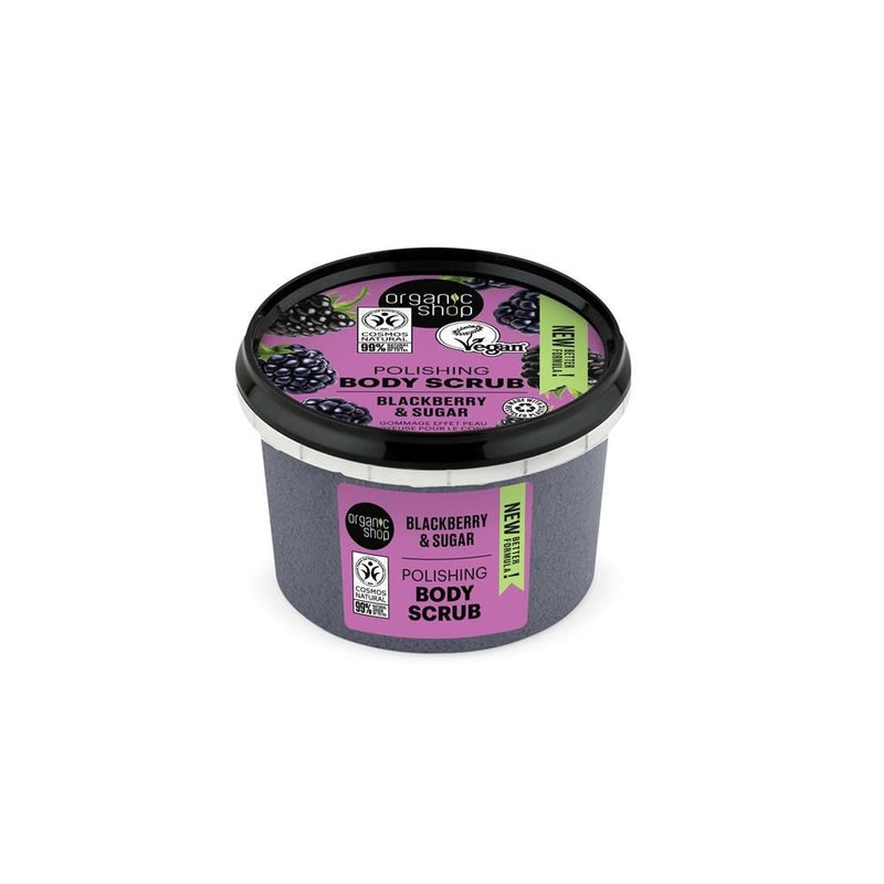 Organic Shop Blackberry & Sugar Polishing Body Scrub - 250ml