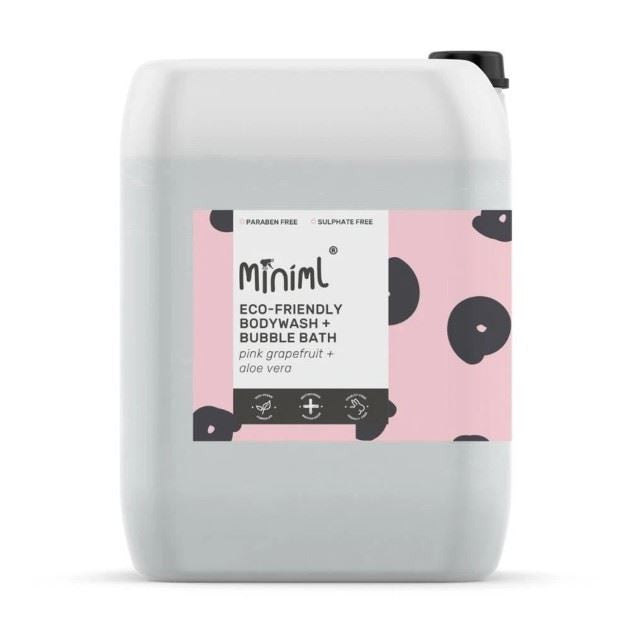 Miniml Natural Closed Loop Bodywash Pink Grapefruit - 20L Refill
