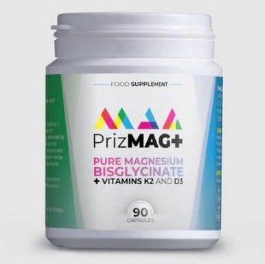Mag365 PrizMAG Plus Magnesium with Vitamin D3 & K2 - 90 Capsules