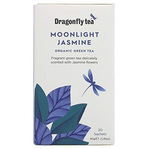 Dragonfly Tea Organic Moonlight Jasmine Green Tea - 20 Sachets