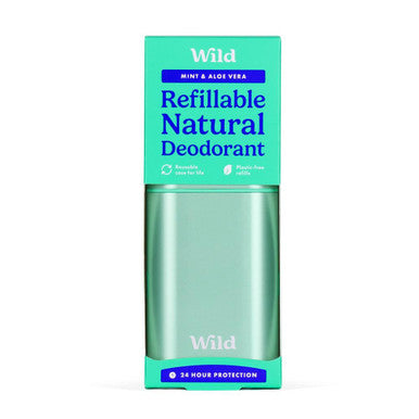 Wild Aqua Case and Mint & Aloe Vera Deo - 40g