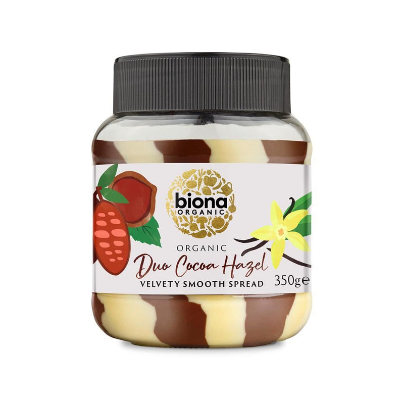 Biona Organic Duo Chocolate Hazelnut Spread - 350g