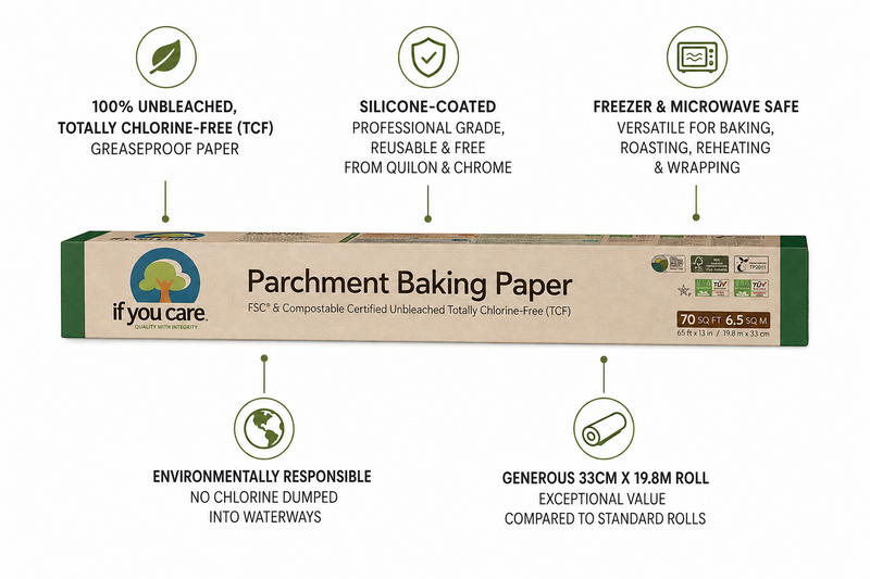 If You Care Parchment Baking Paper - 6.5 sq mt