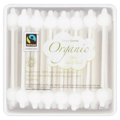 Simply Gentle Organic Baby Safety Buds - Pack of 56